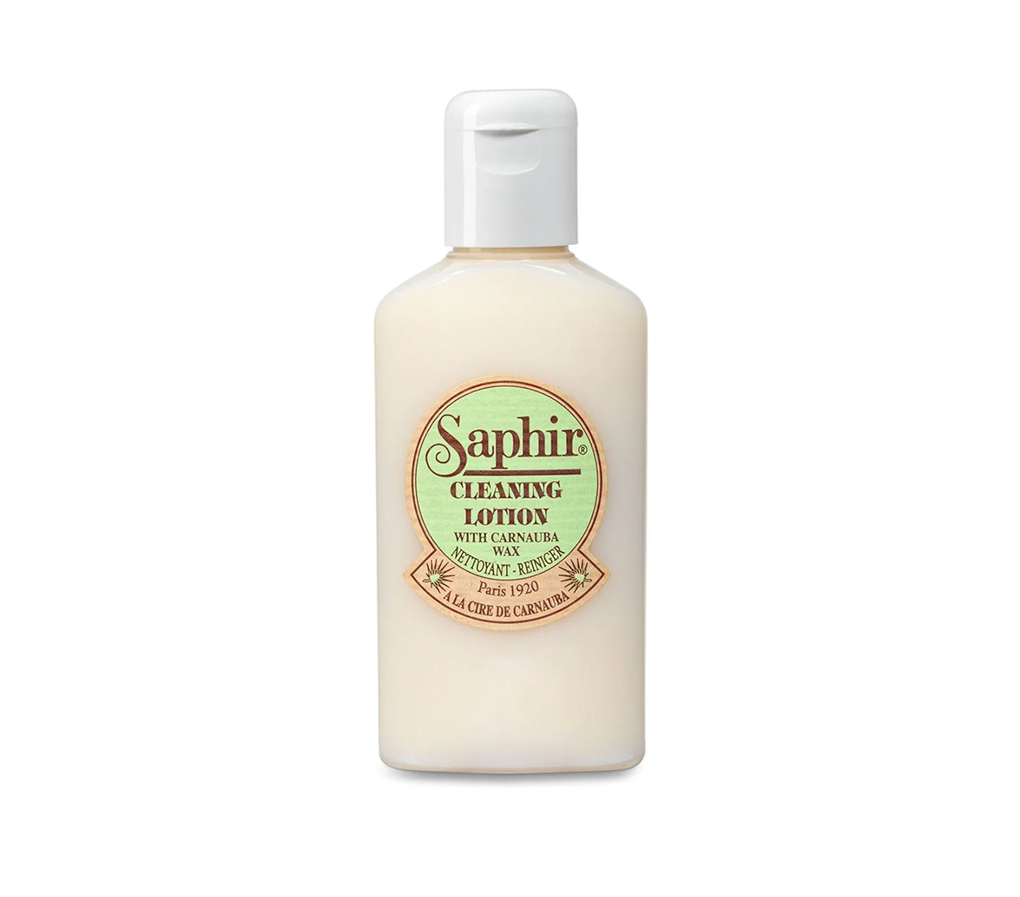 SAPHIR BEAUTE DU CUIR - SOFT CLEANING LOTION (CARNAUBA WAX) - 125ml